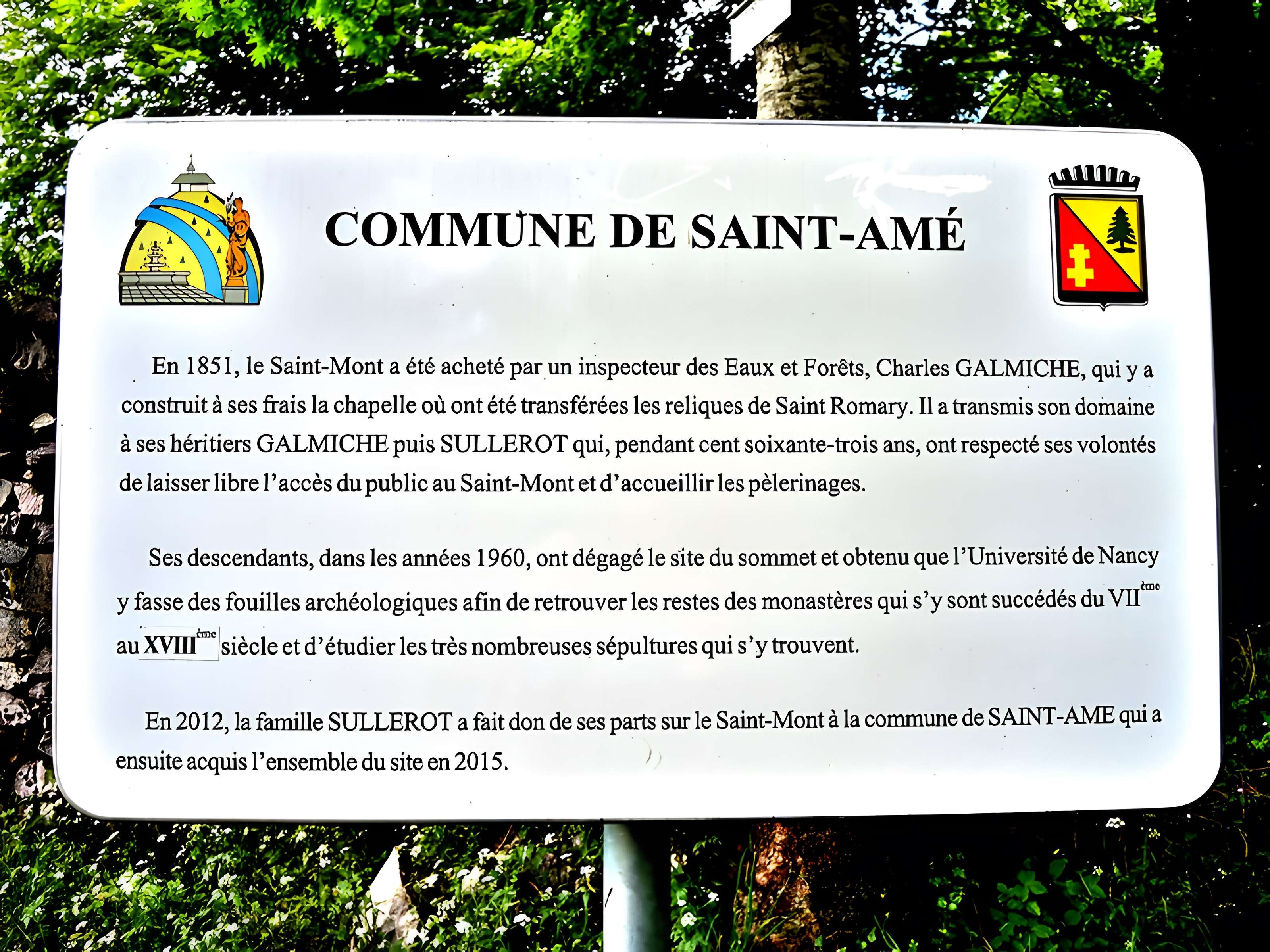 Site archéologique du Saint-Mont de Saint-Étienne-lès-Remiremont