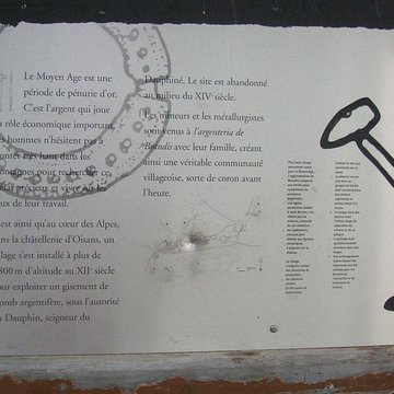 Site minier de Brandes à Huez