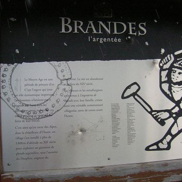 Site minier de Brandes à Huez