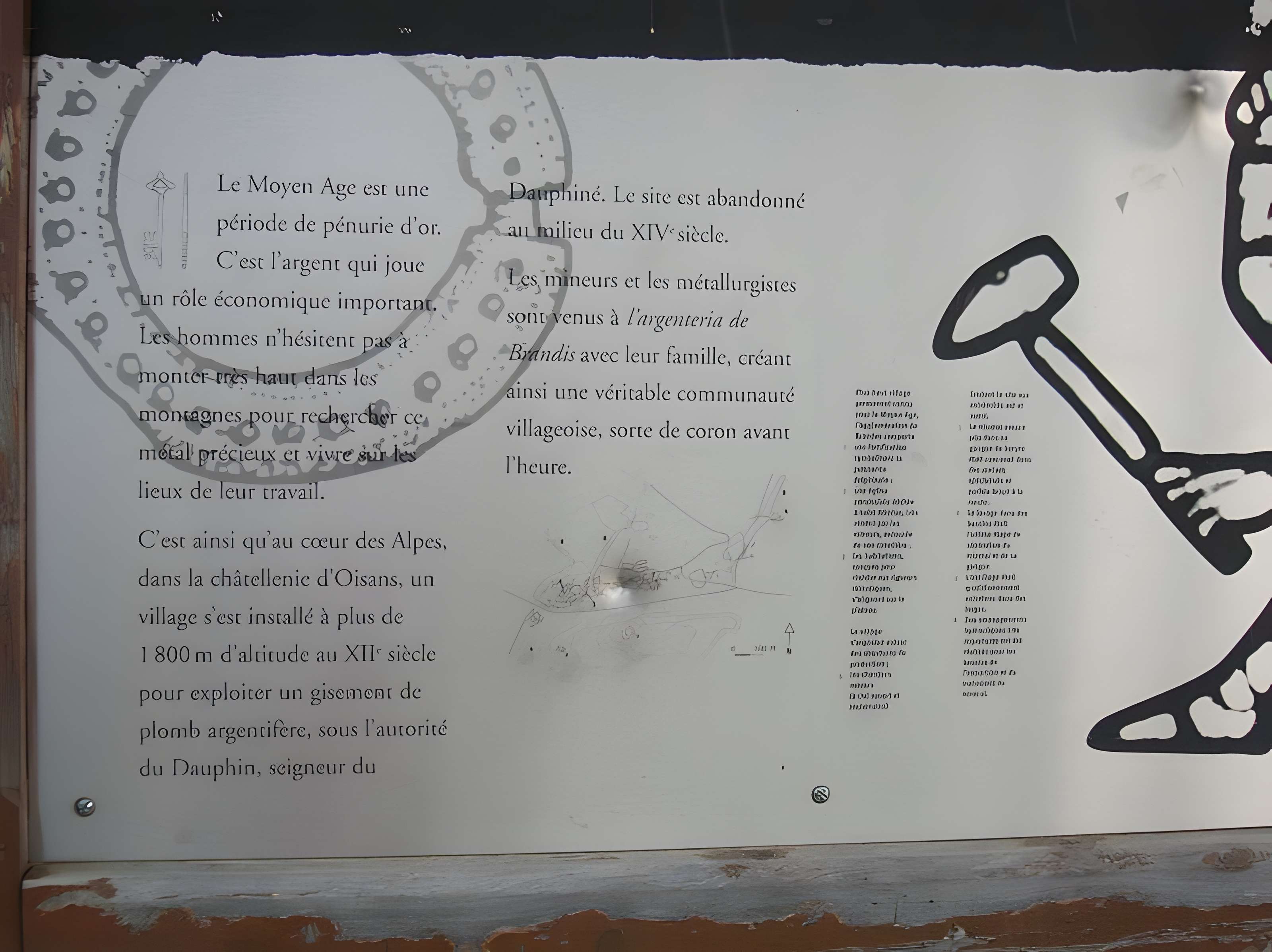 Site minier de Brandes à Huez