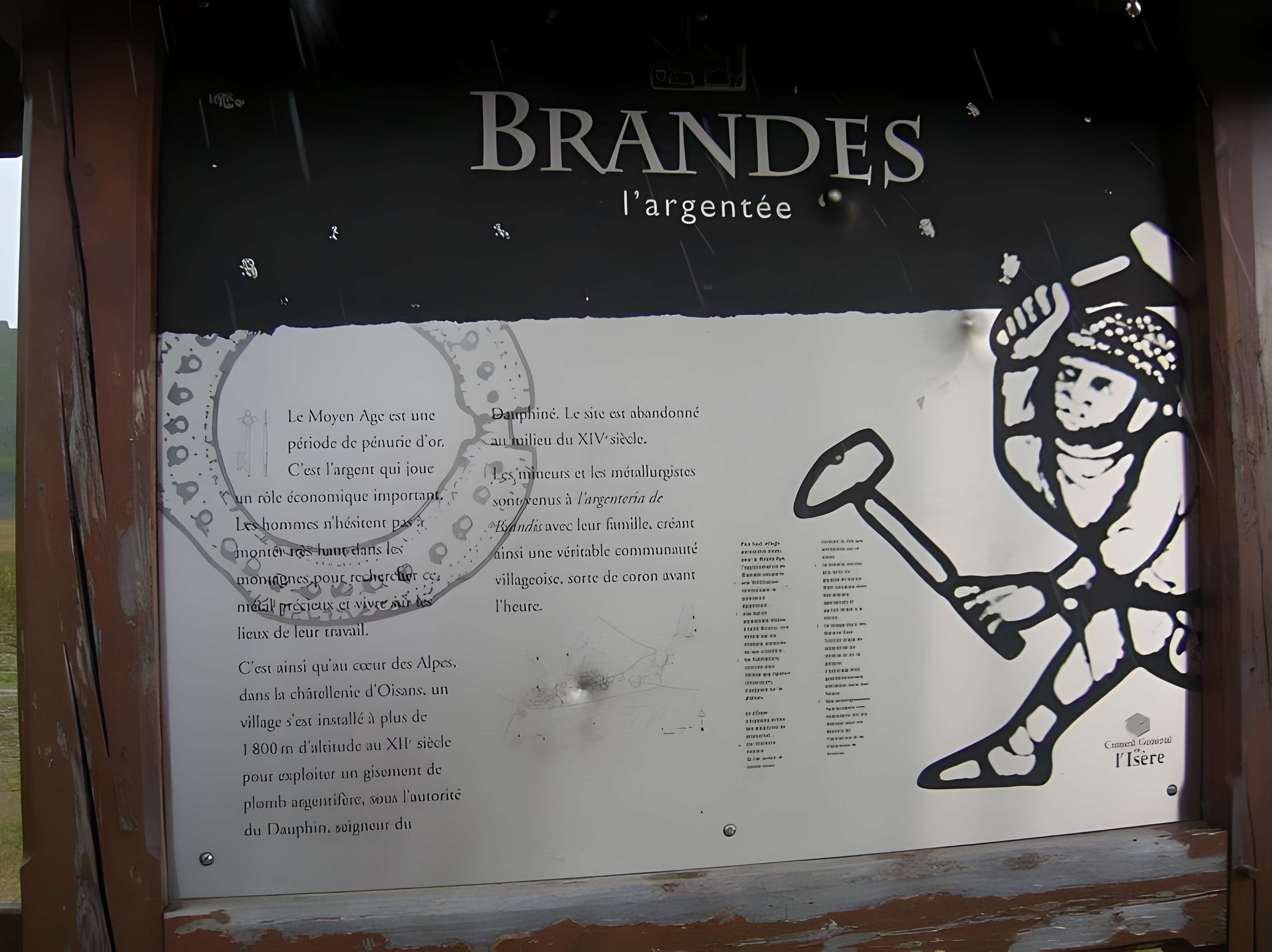 Site minier de Brandes à Huez