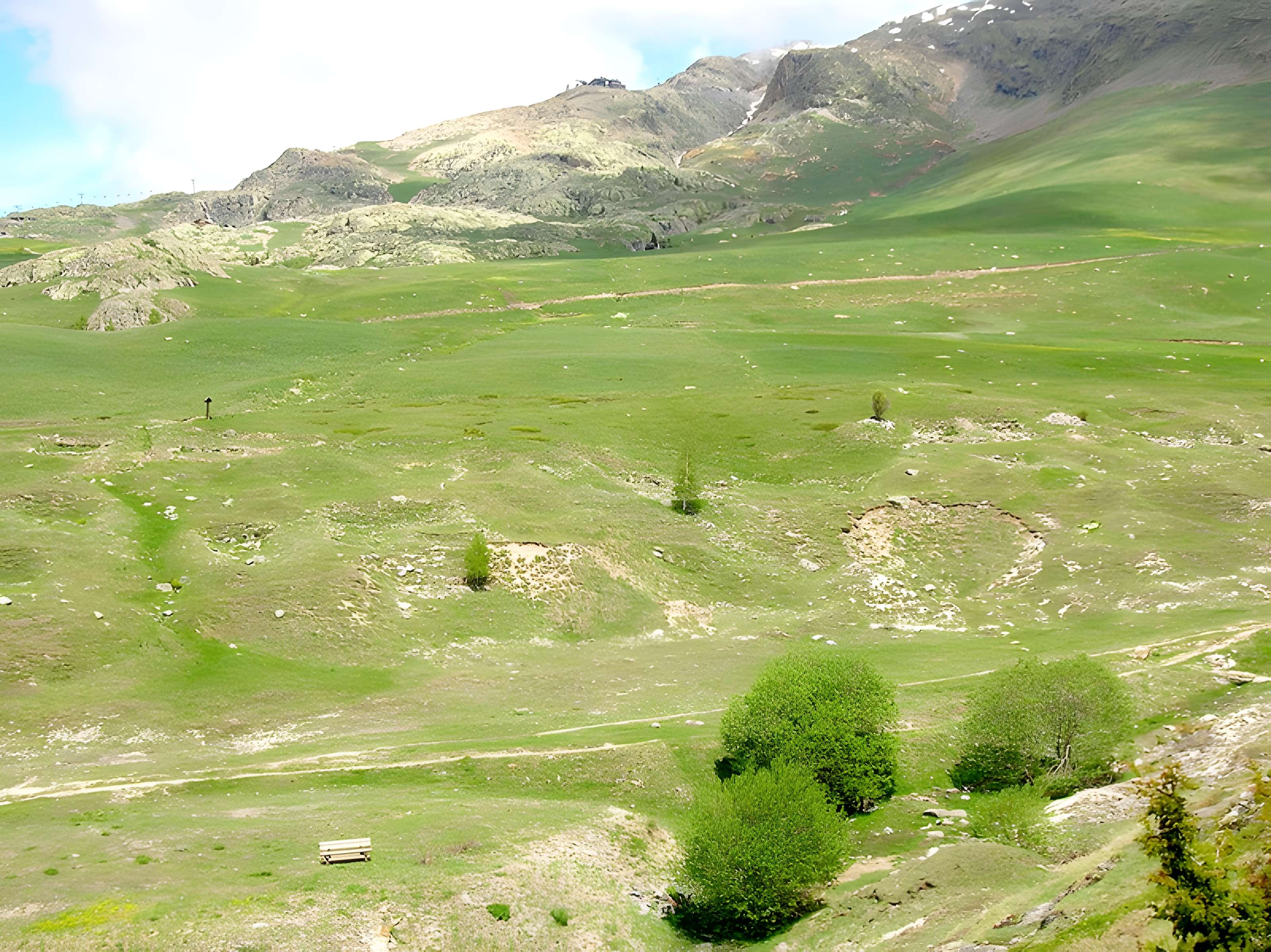 Site minier de Brandes à Huez