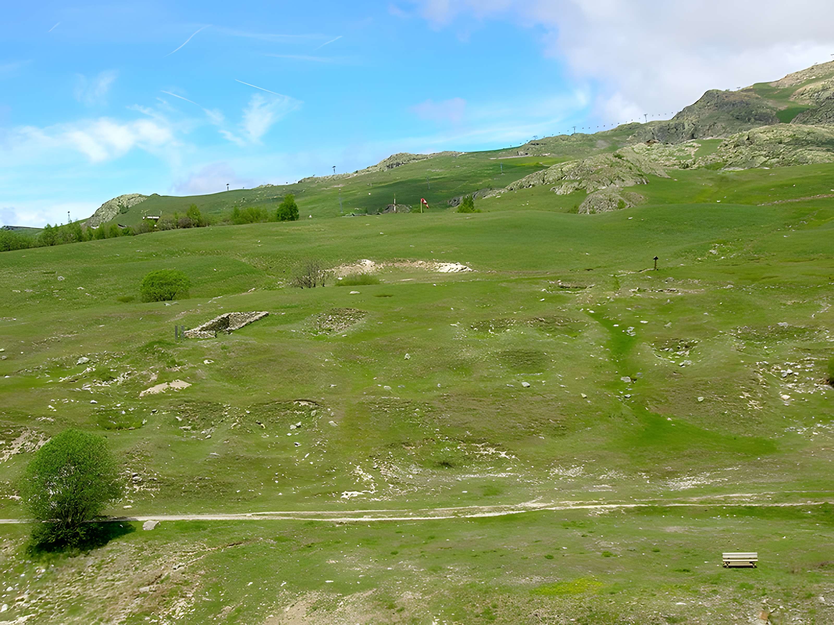 Site minier de Brandes à Huez