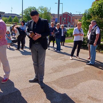 Square Émile-Lechten à Belfort