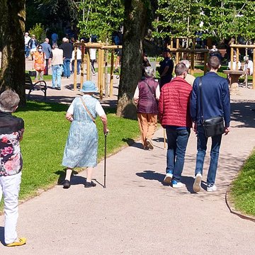 Square Émile-Lechten à Belfort