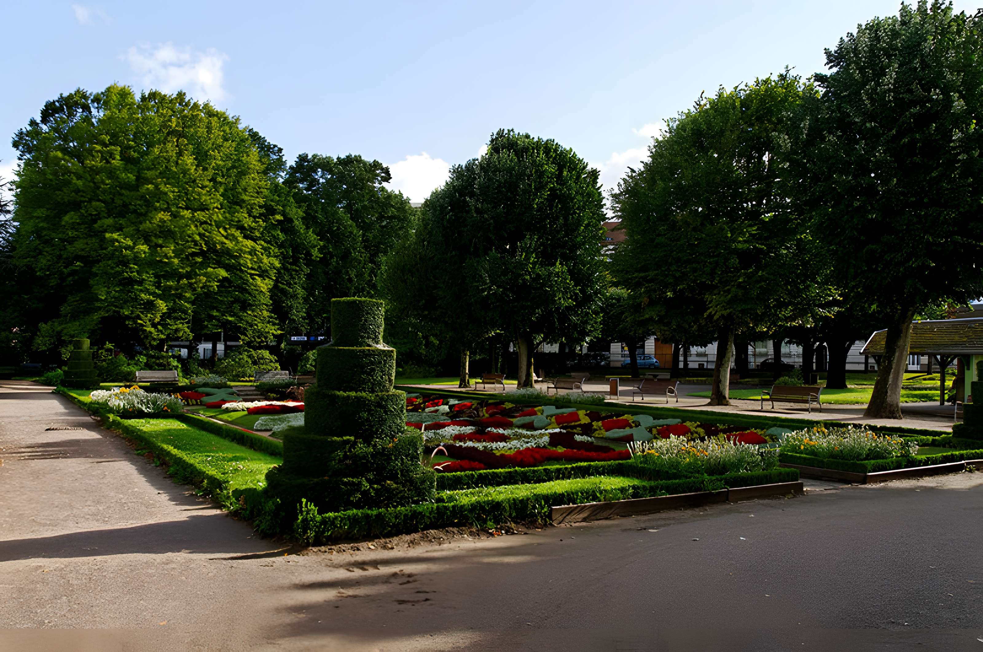 Square Émile-Lechten à Belfort