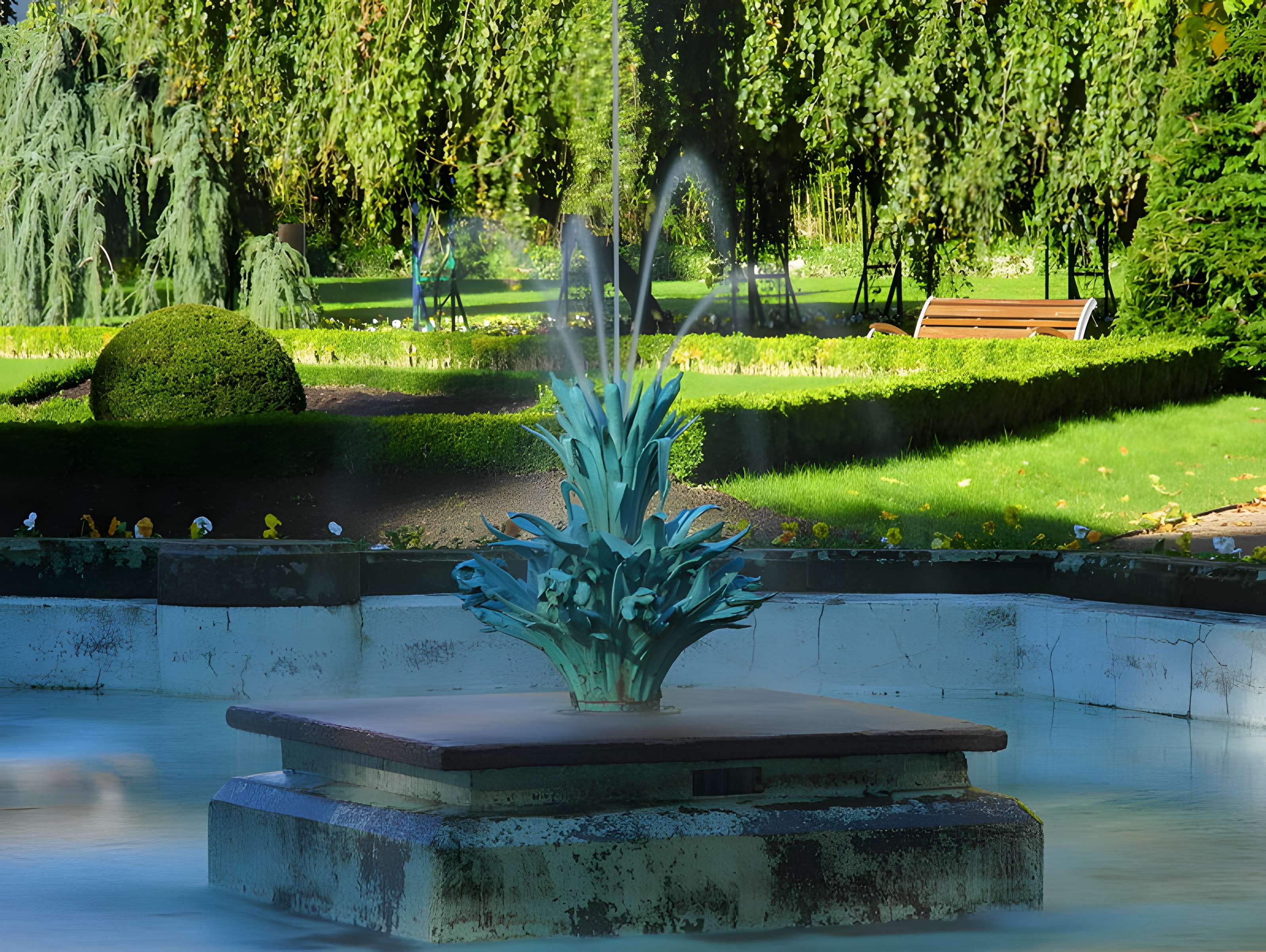 Square Émile-Lechten à Belfort