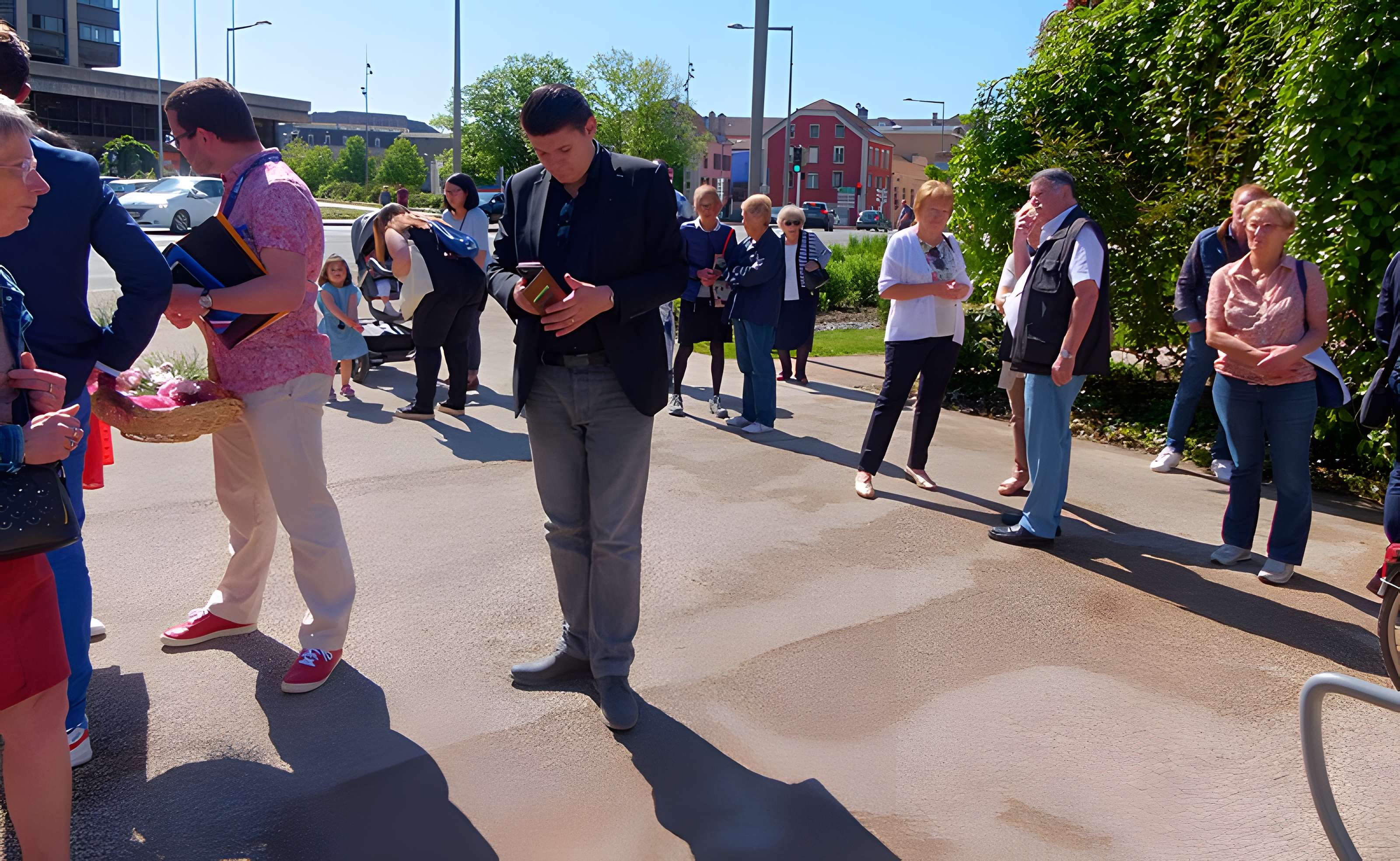 Square Émile-Lechten à Belfort