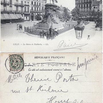 Statue de Faidherbe à Lille