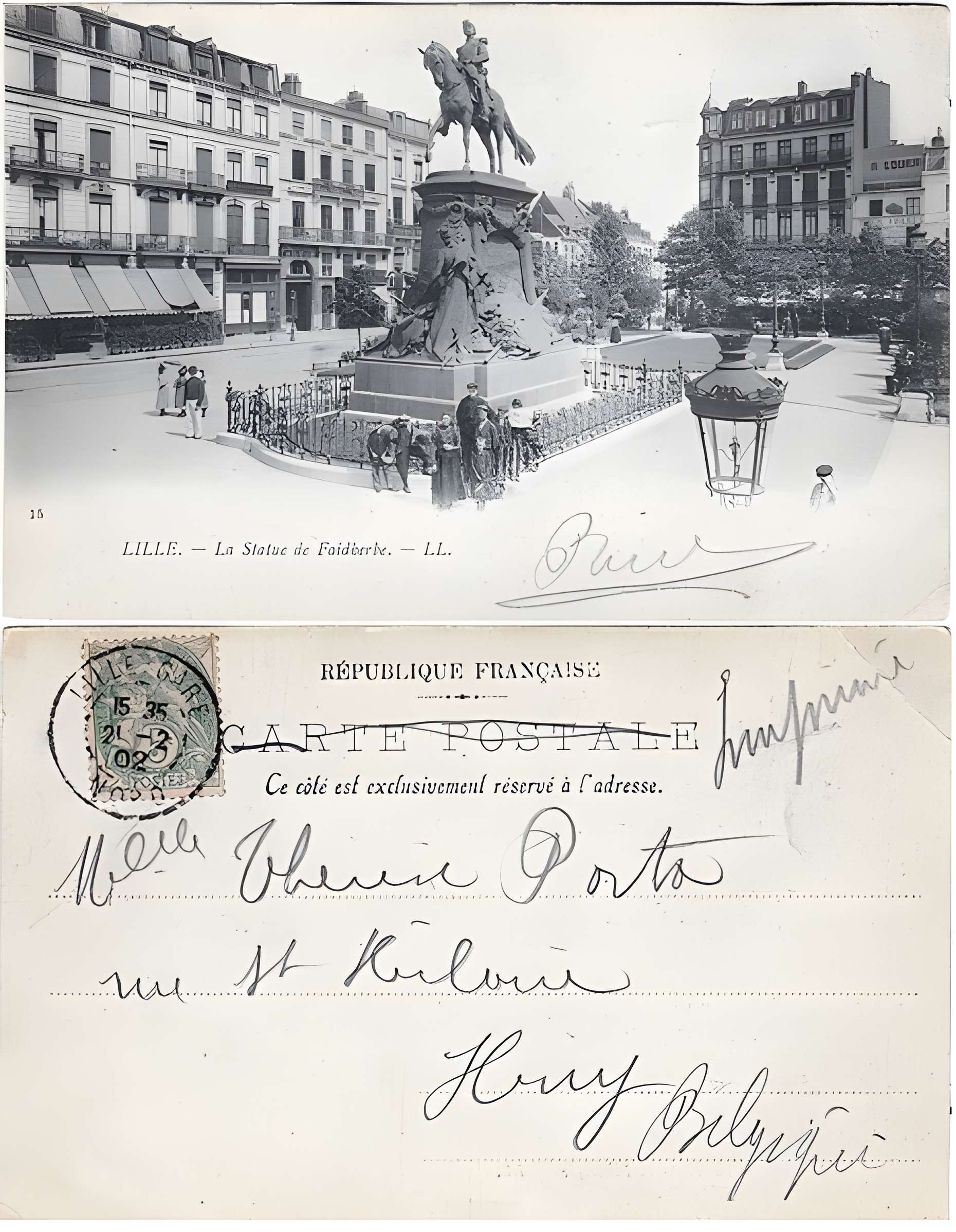 Statue de Faidherbe à Lille