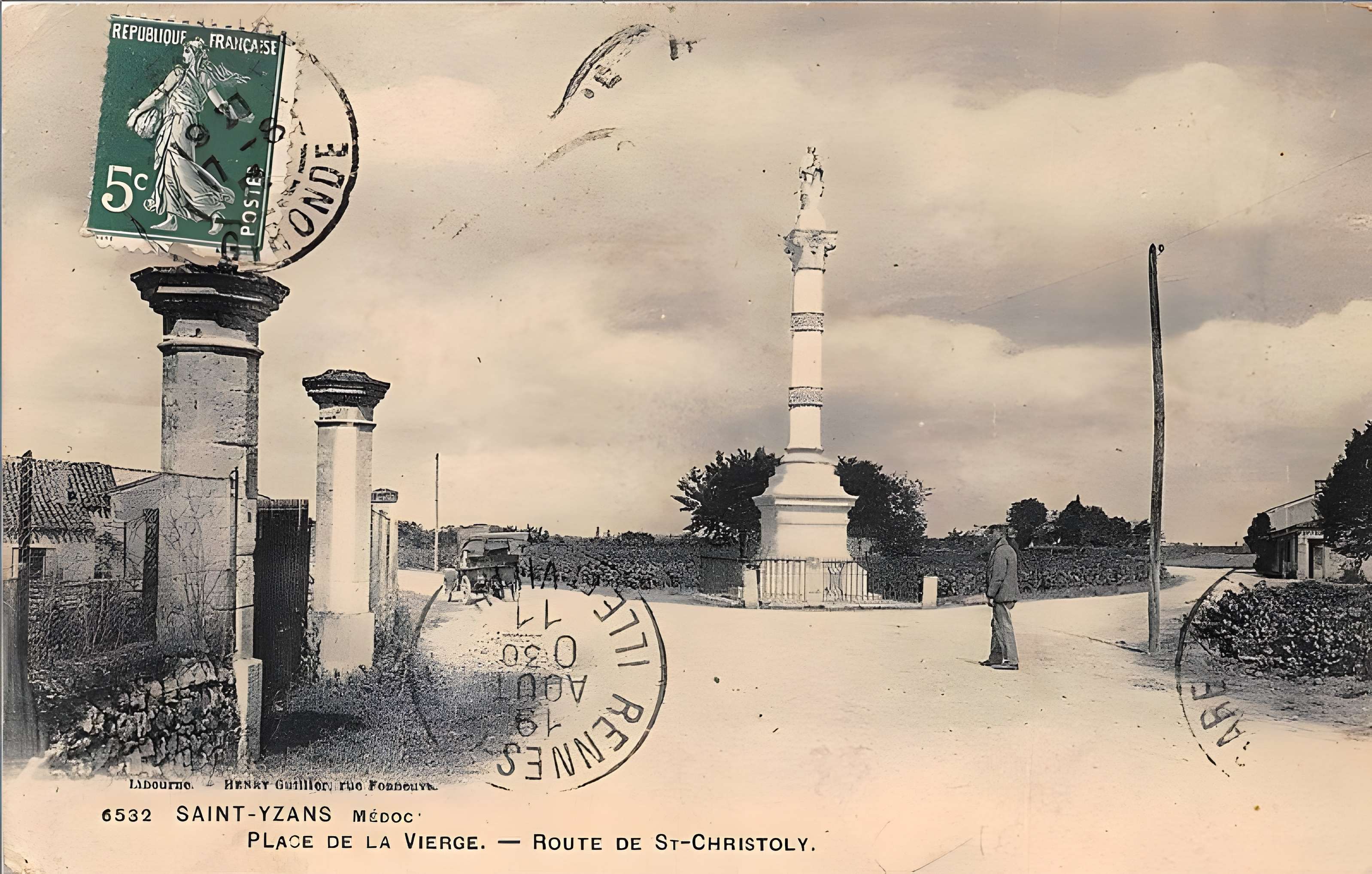 Statue de la Vierge de Saint-Germain-d'Esteuil