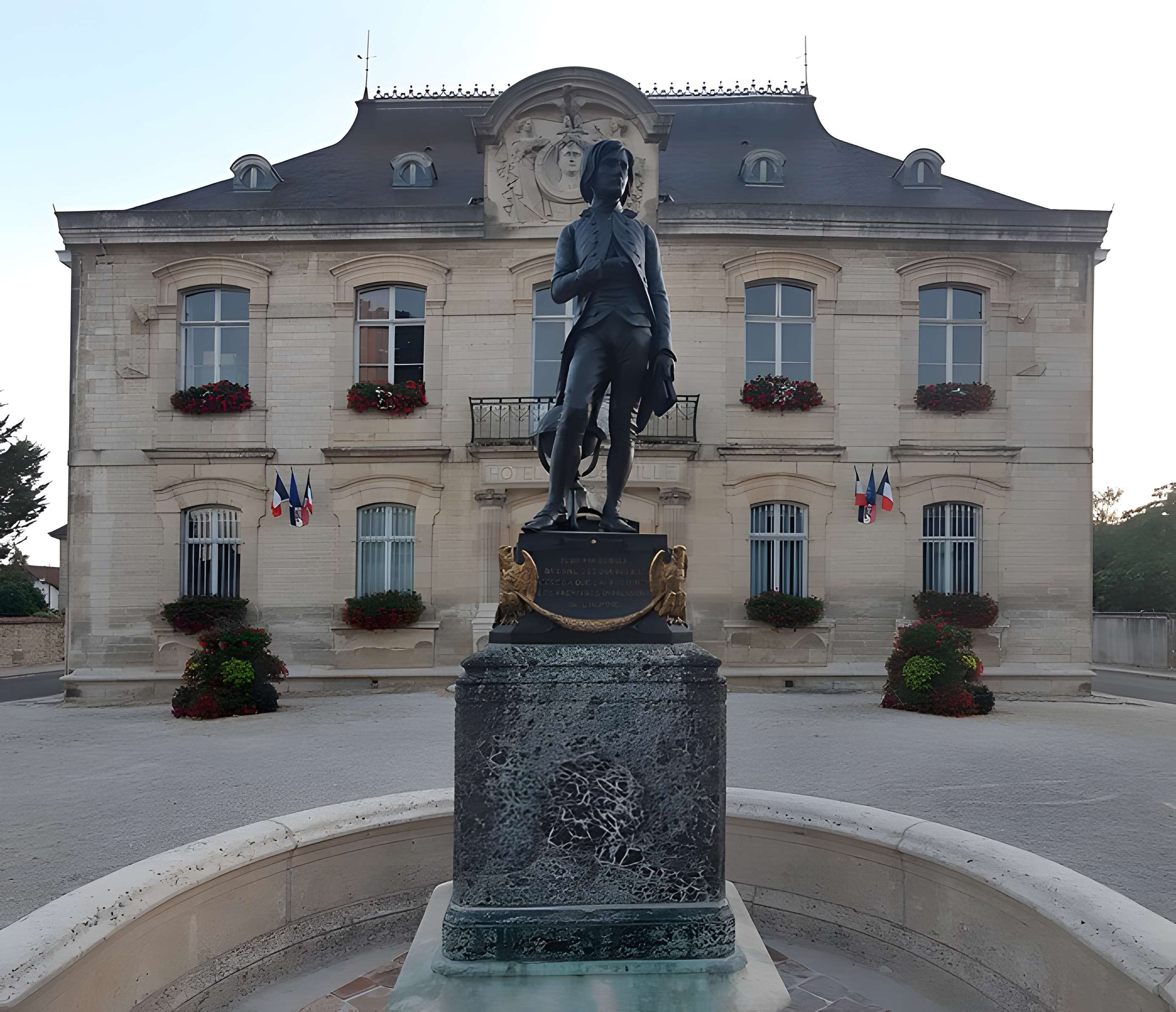 Statue de Napoléon de Brienne-le-Château