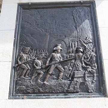 Statue du général Lecourbe à Lons-le-Saunier