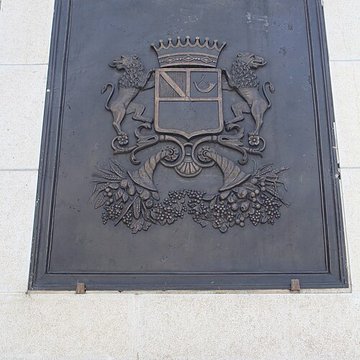 Statue du général Lecourbe à Lons-le-Saunier