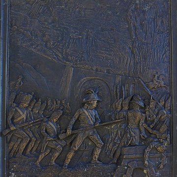 Statue du général Lecourbe à Lons-le-Saunier