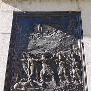 Statue du général Lecourbe à Lons-le-Saunier