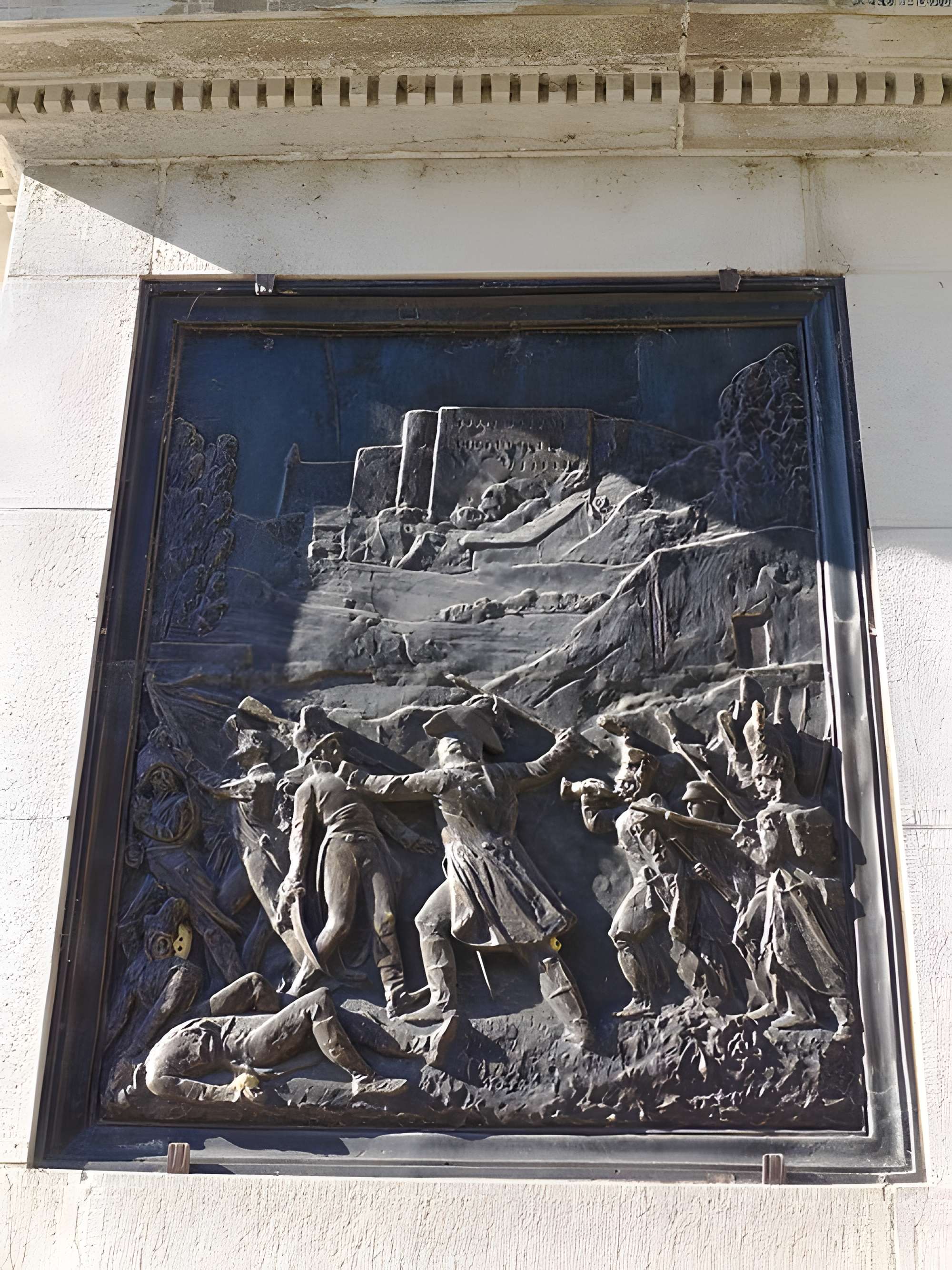 Statue du général Lecourbe à Lons-le-Saunier