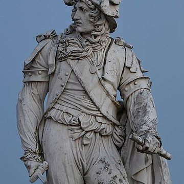Statue du maréchal de Tourville à Tourville-sur-Sienne