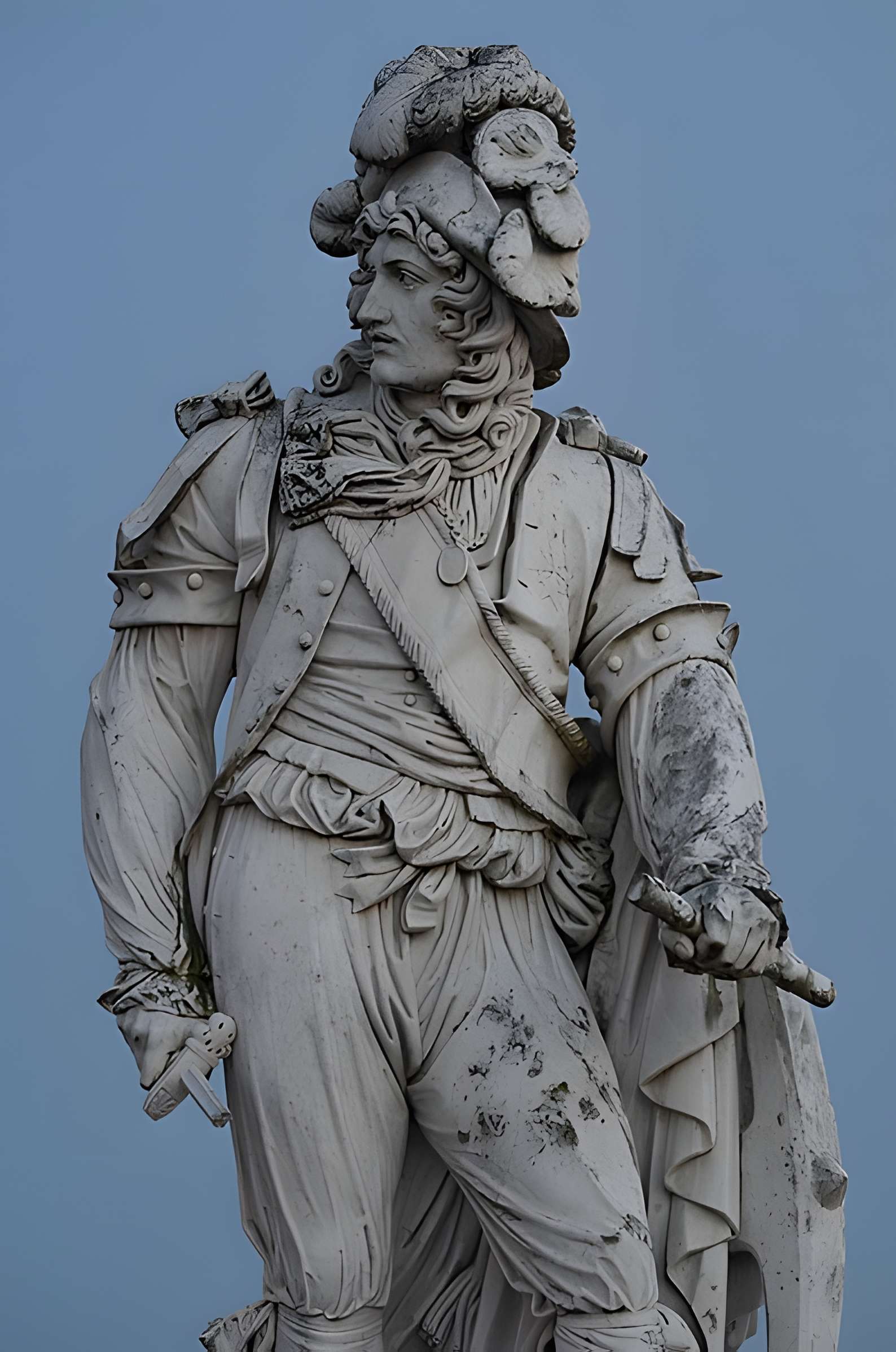 Statue du maréchal de Tourville à Tourville-sur-Sienne