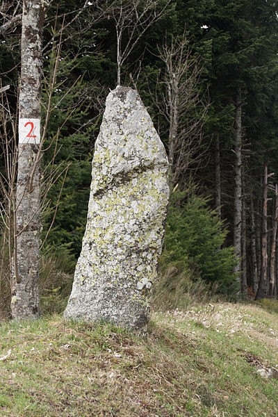 Photo de Statue-menhir de Lichessol à Saint-Agrève