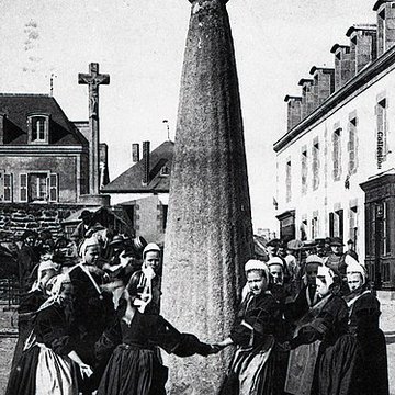 Stèle gauloise de Plonéour-Lanvern