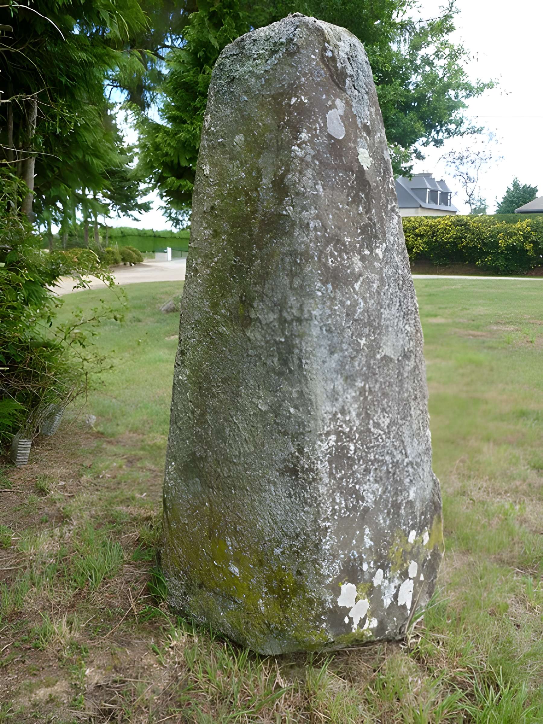 Stèle protohistorique de Kerbrun au Vieux-Bourg 