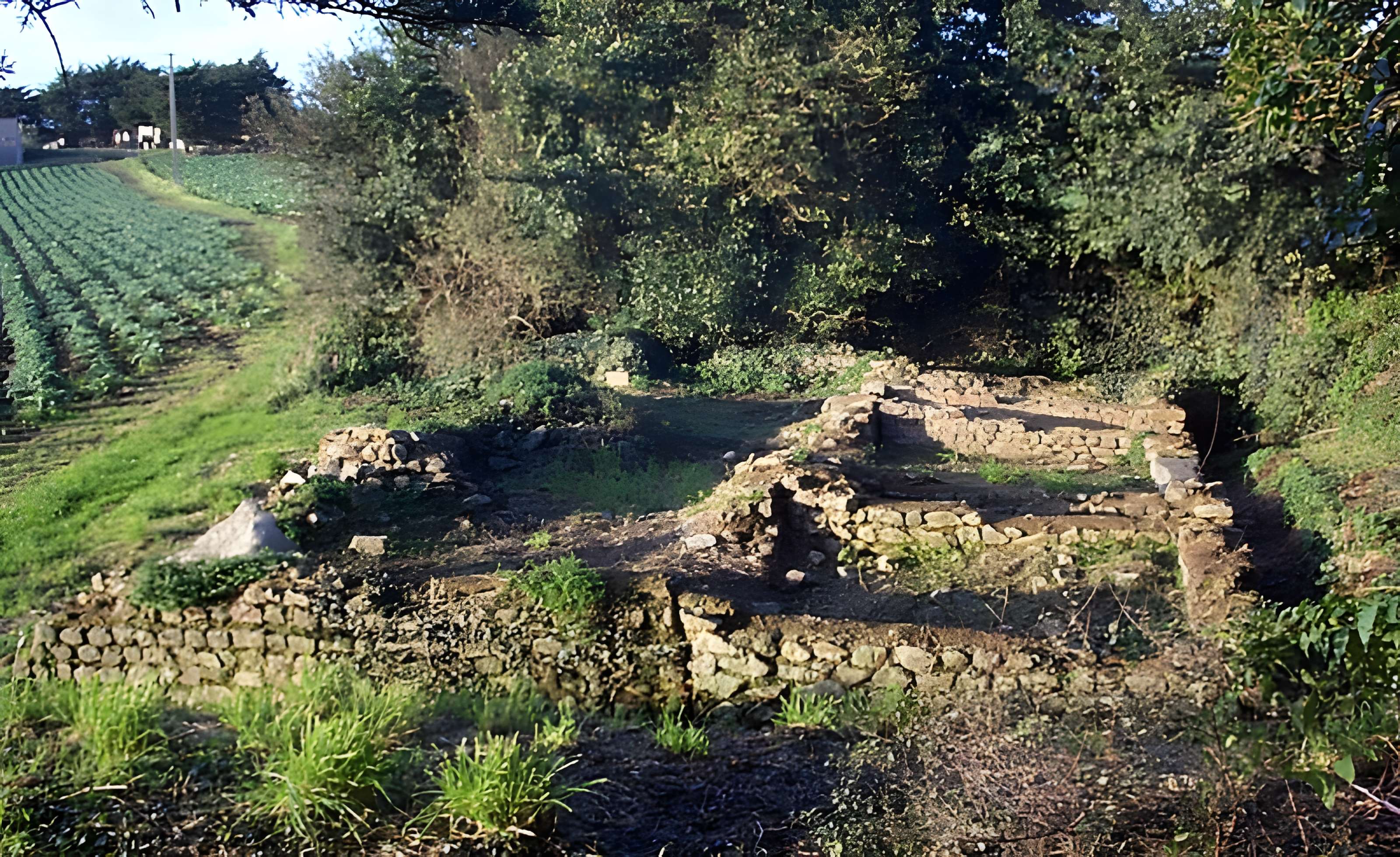 Substructions gallo-romaines de Gorré-Bloué Izella à Plouescat