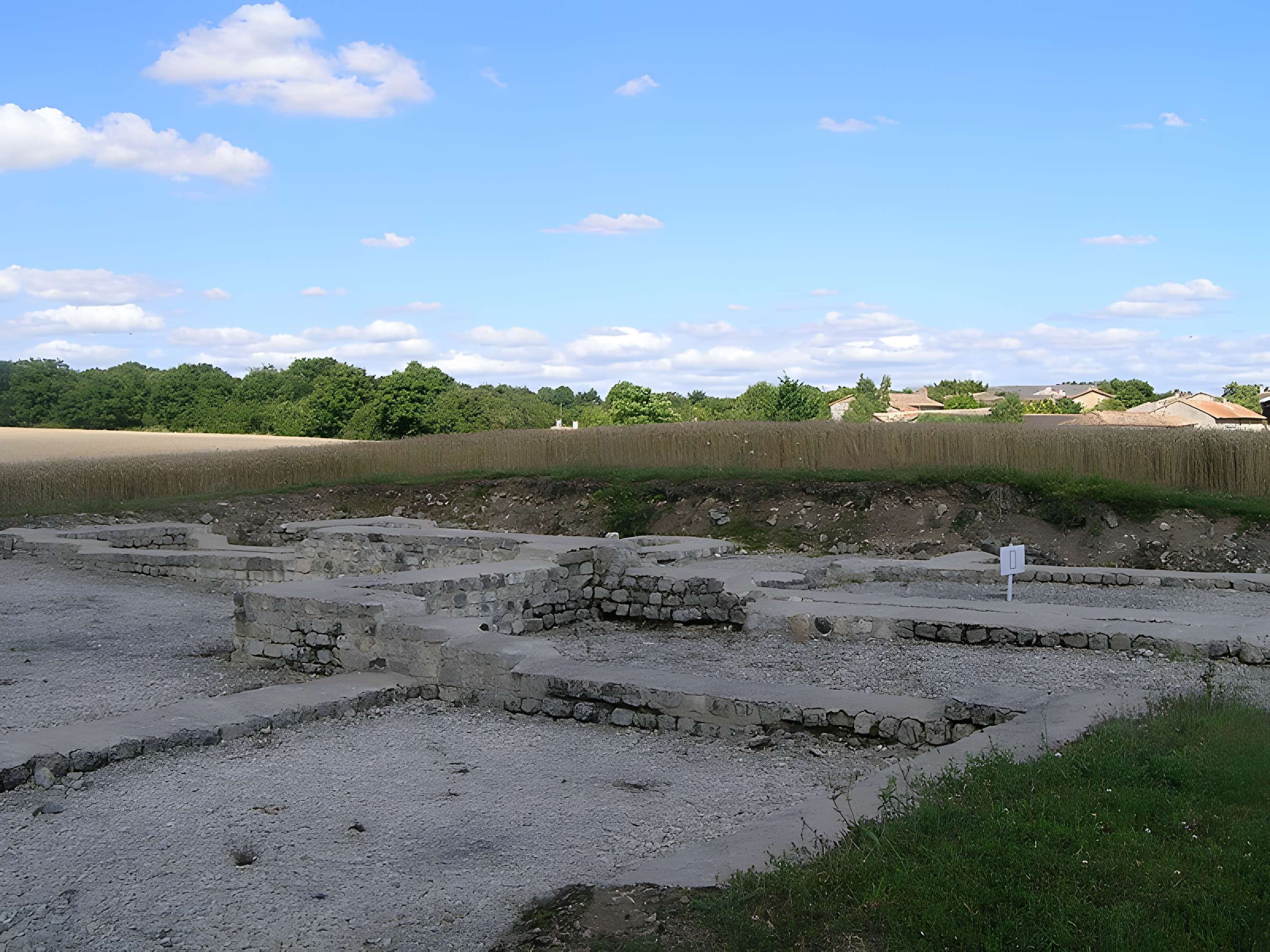 Substructions gallo-romaines d'Embourie à Paizay-Naudouin-Embourie