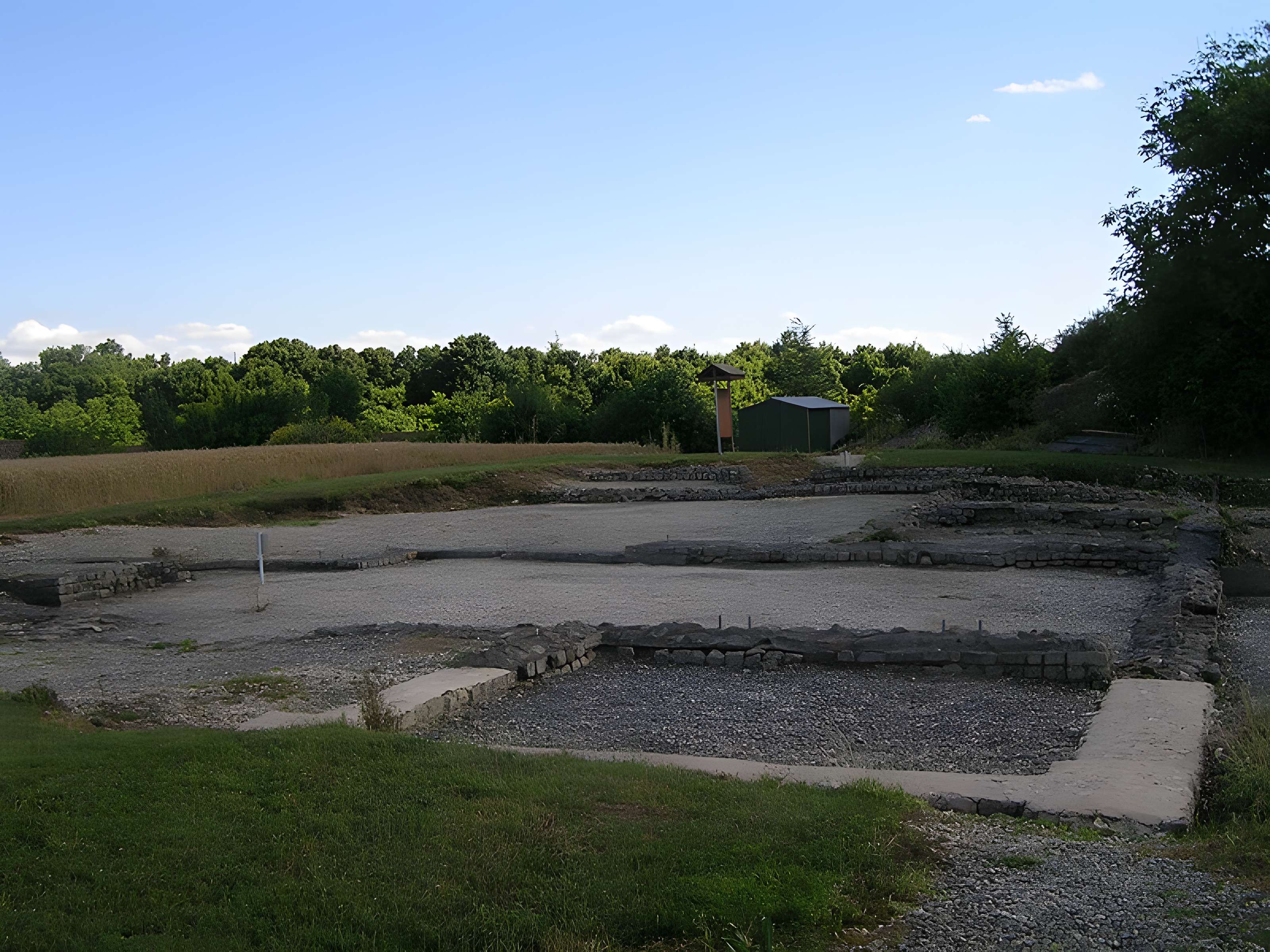 Substructions gallo-romaines d'Embourie à Paizay-Naudouin-Embourie
