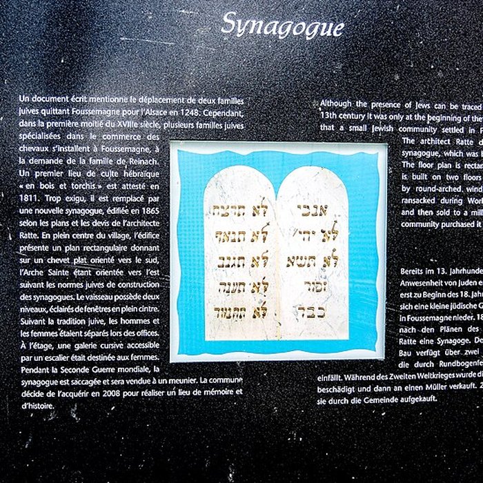 Photo de Synagogue de Foussemagne