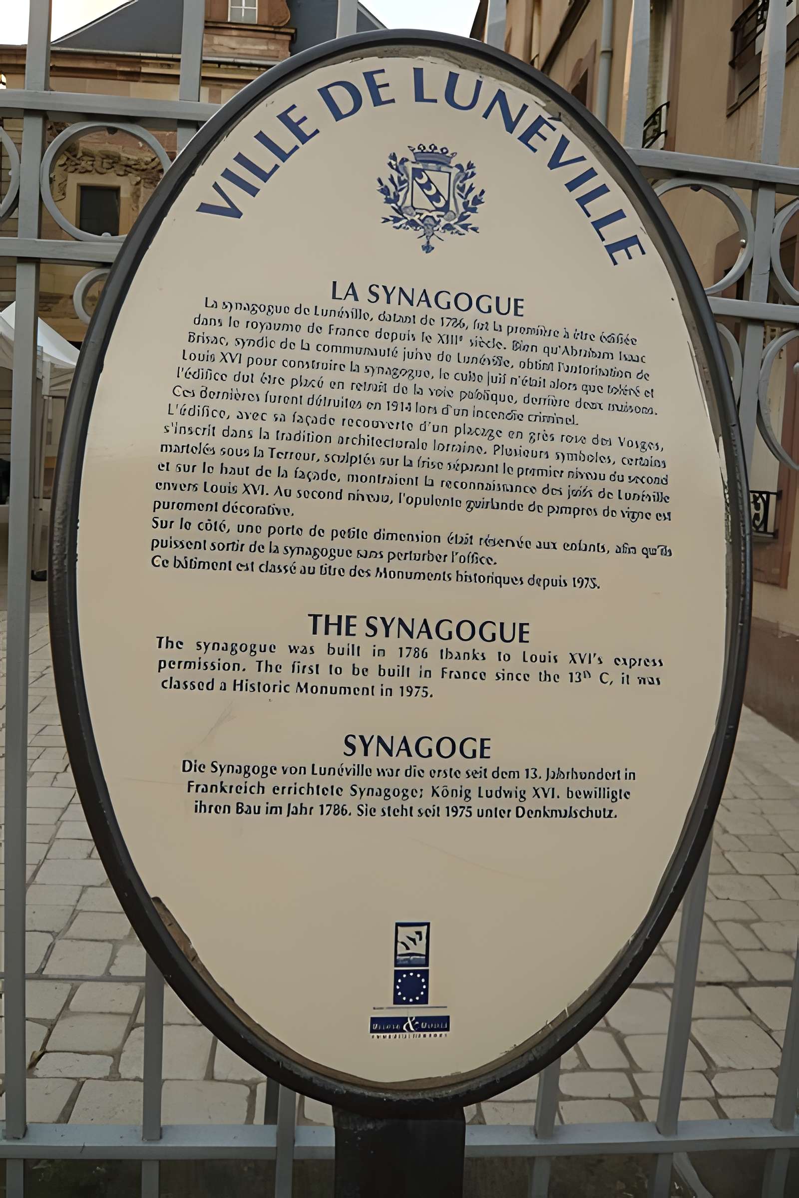 Synagogue de Lunéville