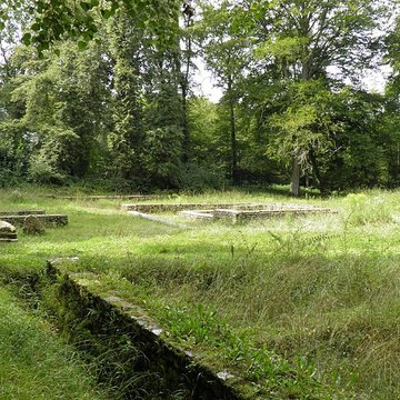 Temple gallo-romain de la forêt dHalatte à Ognon
