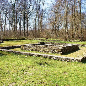 Temple gallo-romain de la forêt dHalatte à Ognon