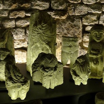 Temple gallo-romain de la forêt dHalatte à Ognon