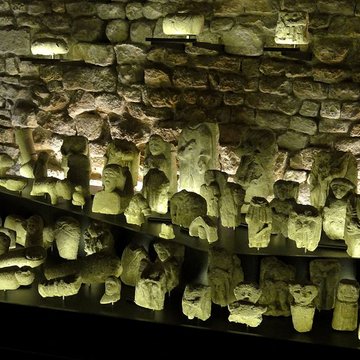 Temple gallo-romain de la forêt dHalatte à Ognon