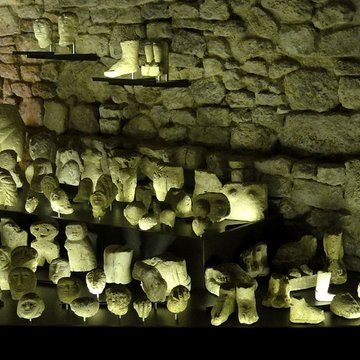 Temple gallo-romain de la forêt dHalatte à Ognon