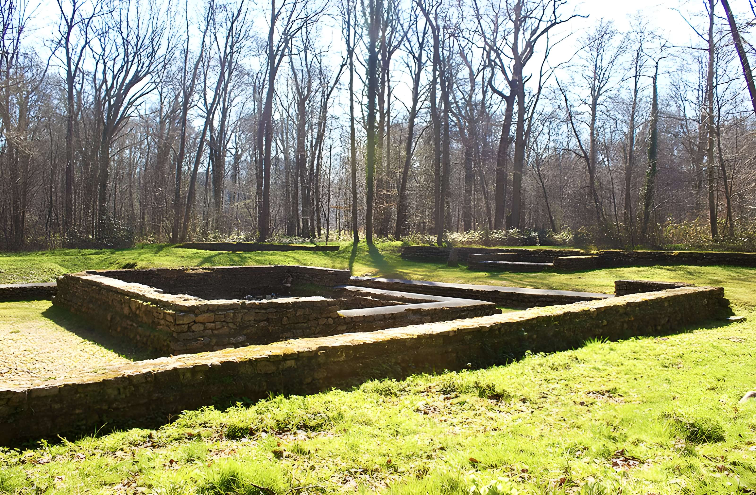 Temple gallo-romain de la forêt d'Halatte à Ognon