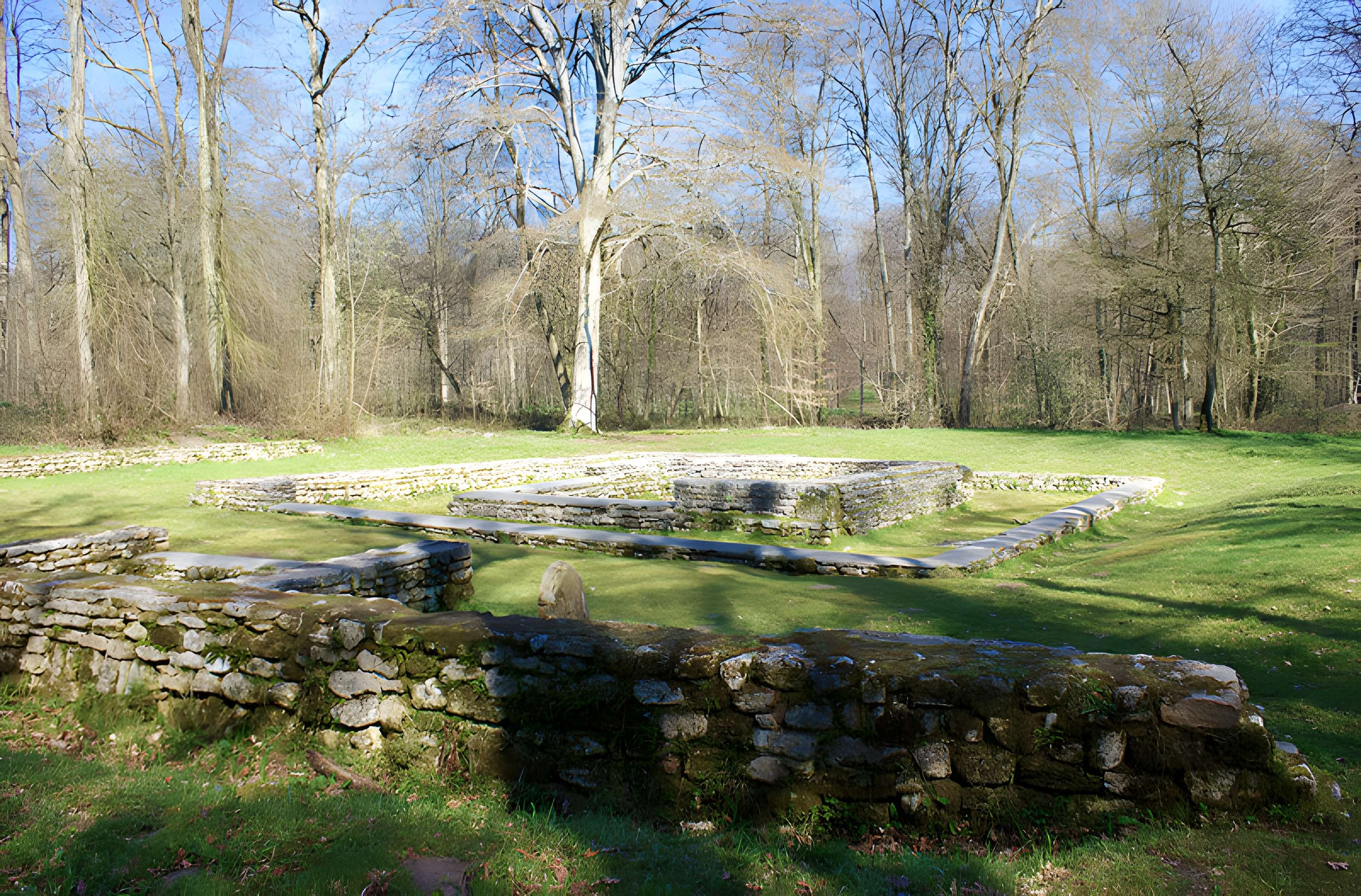 Temple gallo-romain de la forêt d'Halatte à Ognon