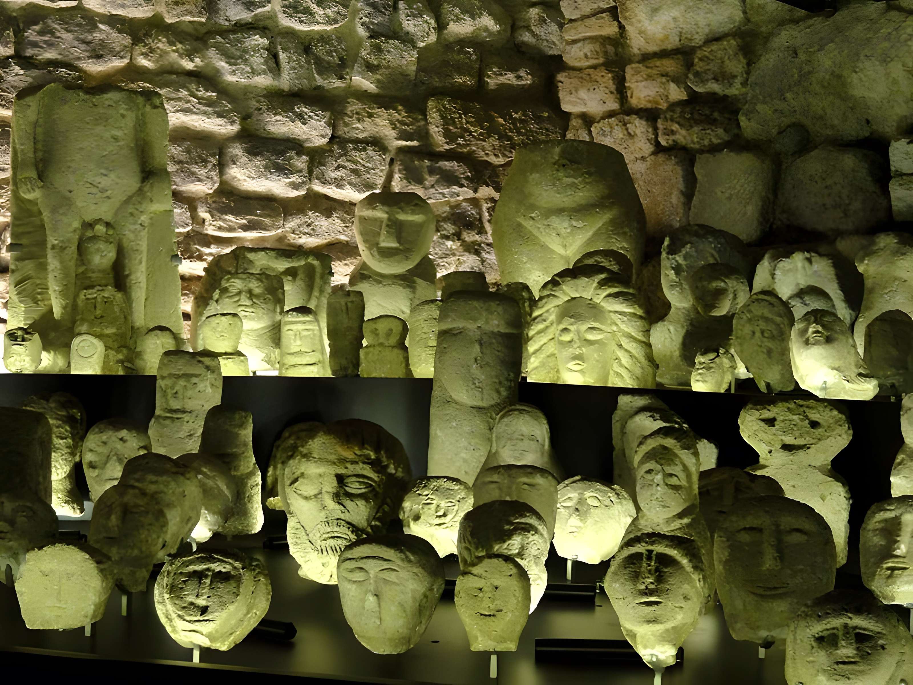 Temple gallo-romain de la forêt d'Halatte à Ognon