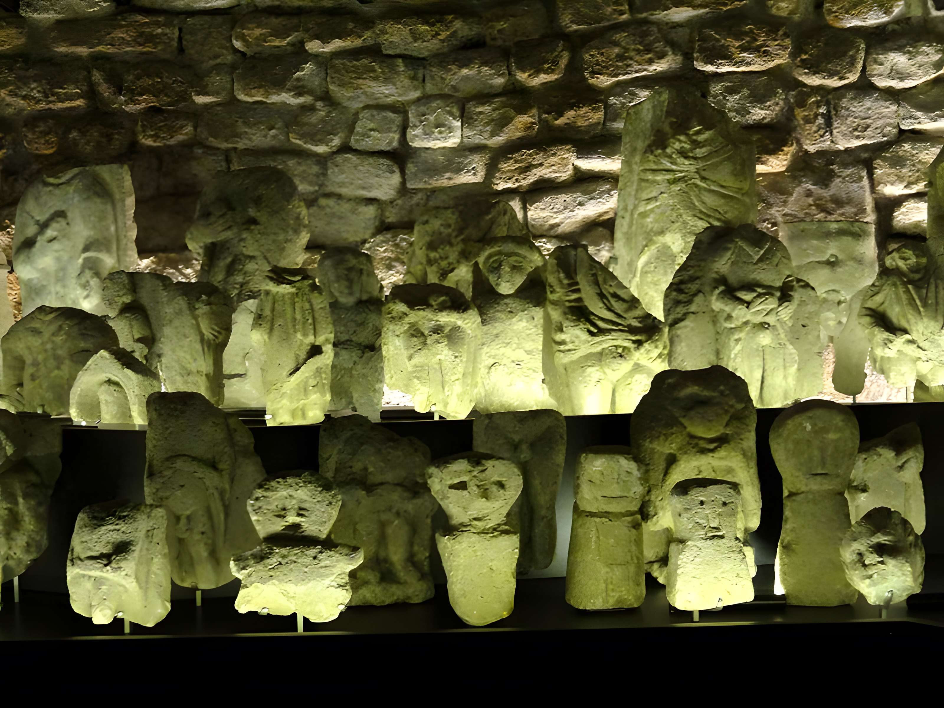 Temple gallo-romain de la forêt d'Halatte à Ognon