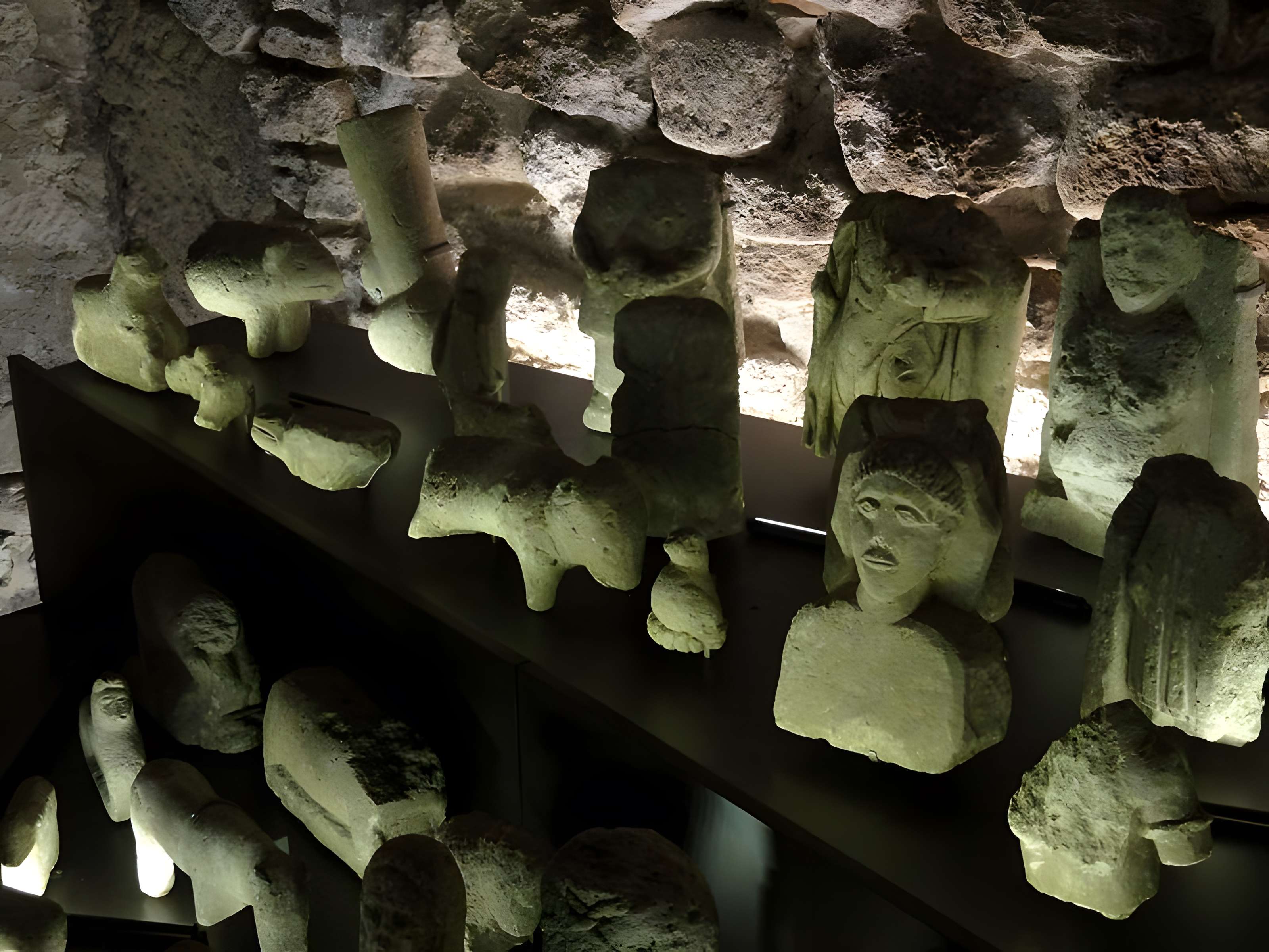 Temple gallo-romain de la forêt d'Halatte à Ognon
