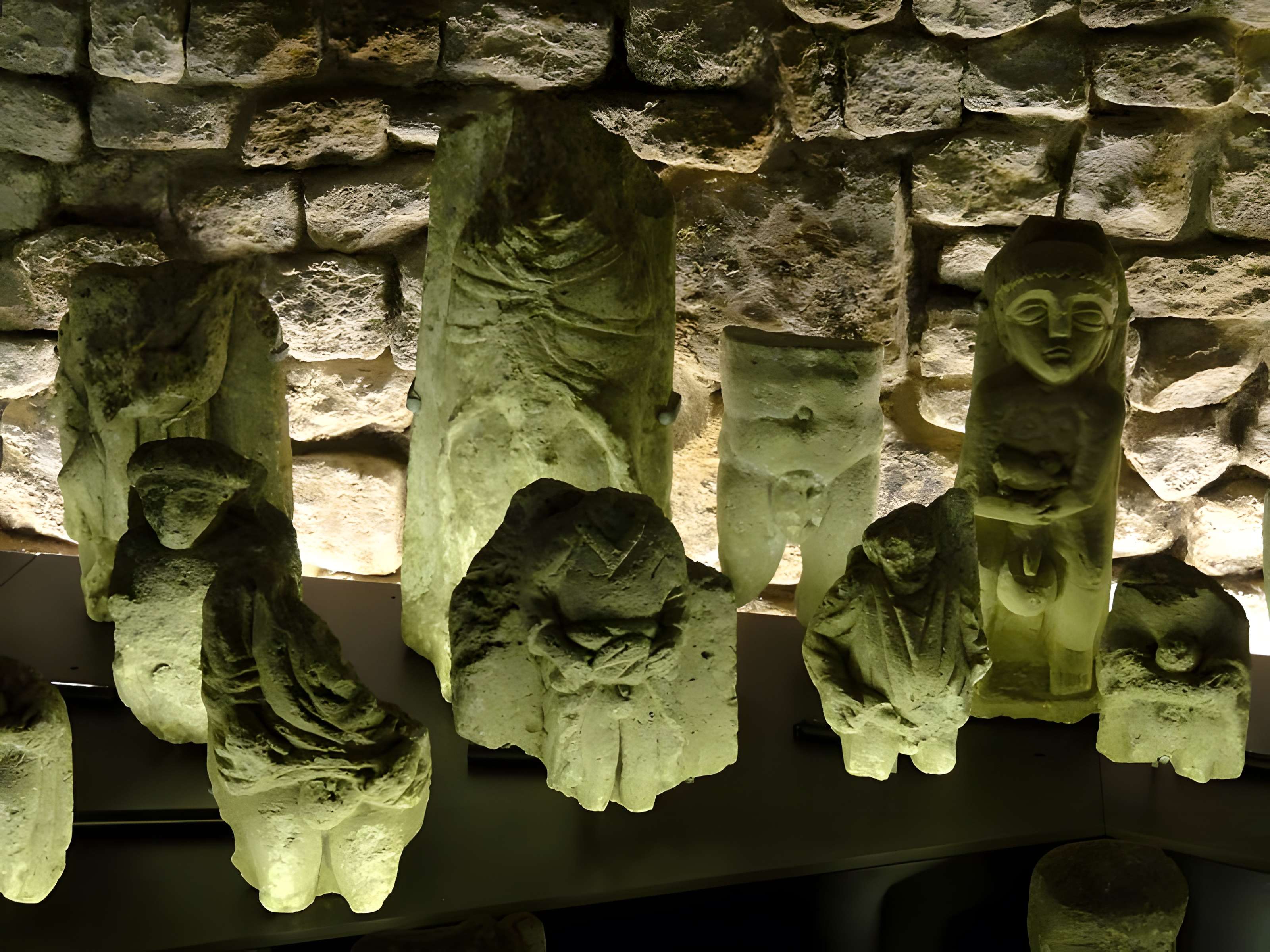 Temple gallo-romain de la forêt d'Halatte à Ognon