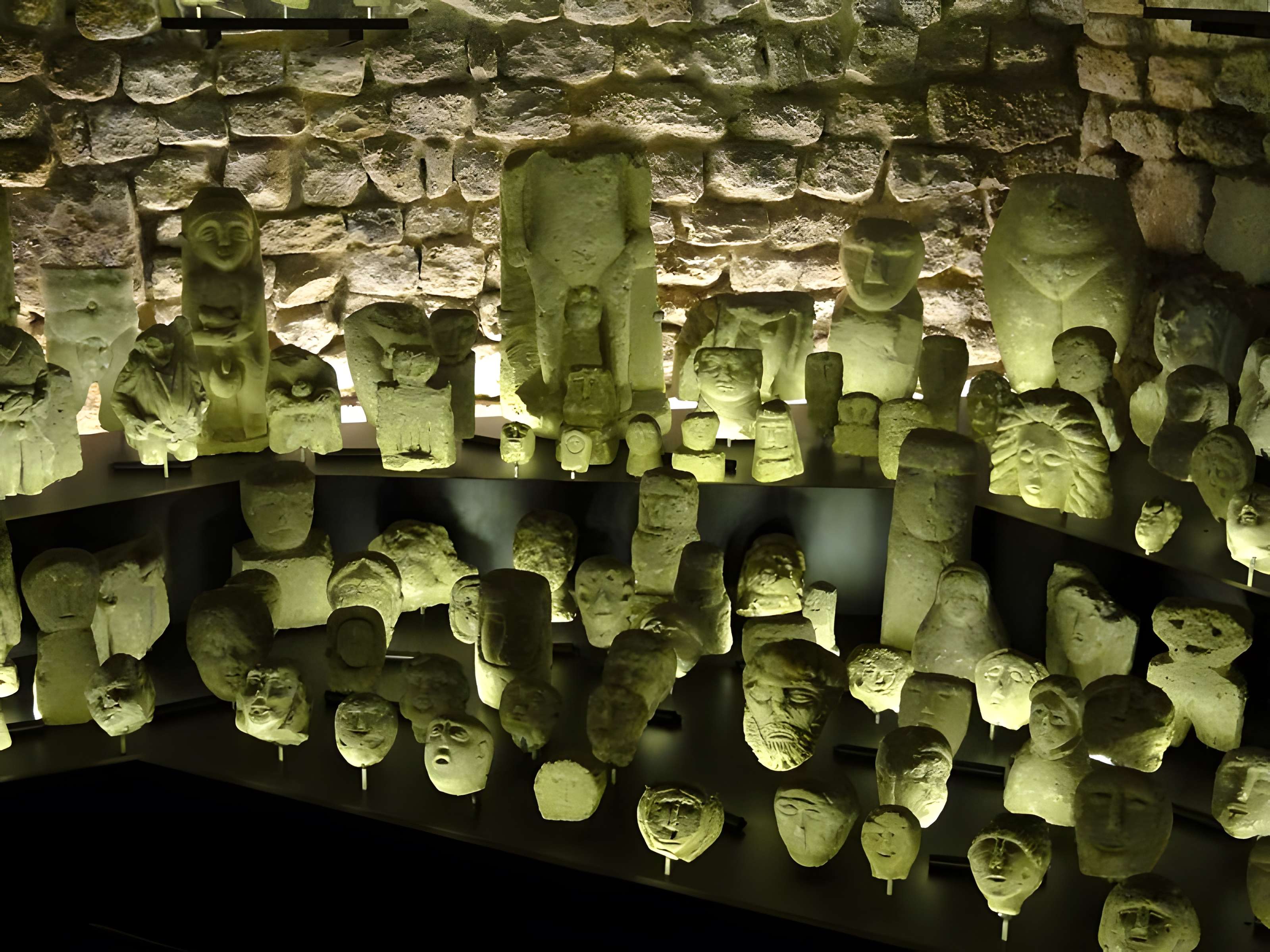 Temple gallo-romain de la forêt d'Halatte à Ognon