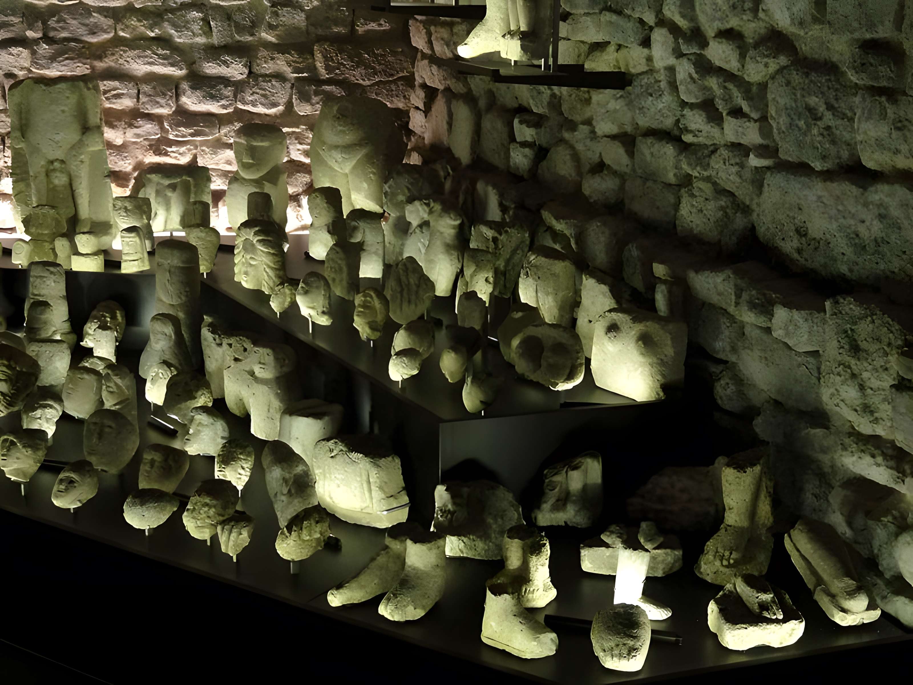 Temple gallo-romain de la forêt d'Halatte à Ognon