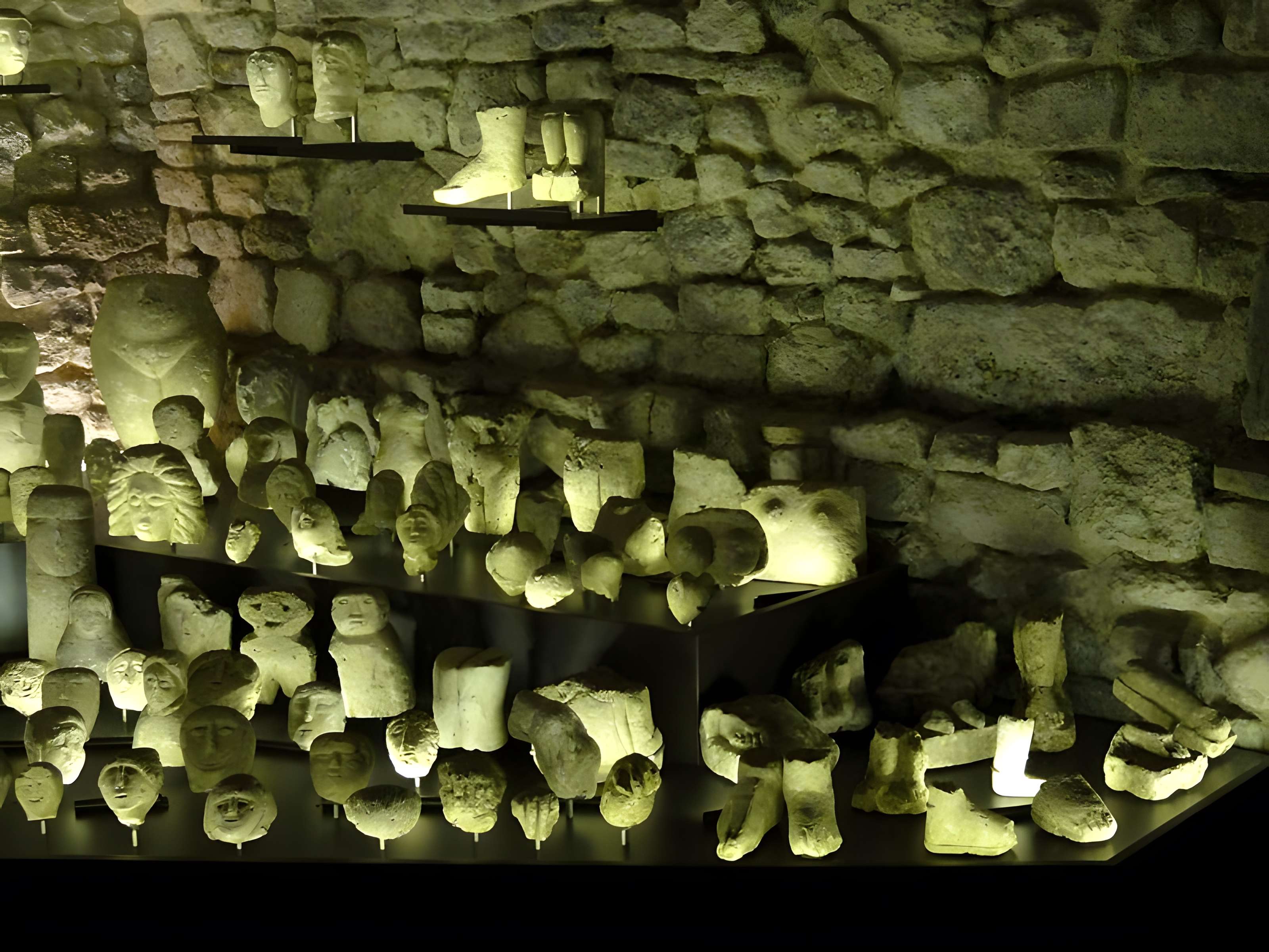 Temple gallo-romain de la forêt d'Halatte à Ognon