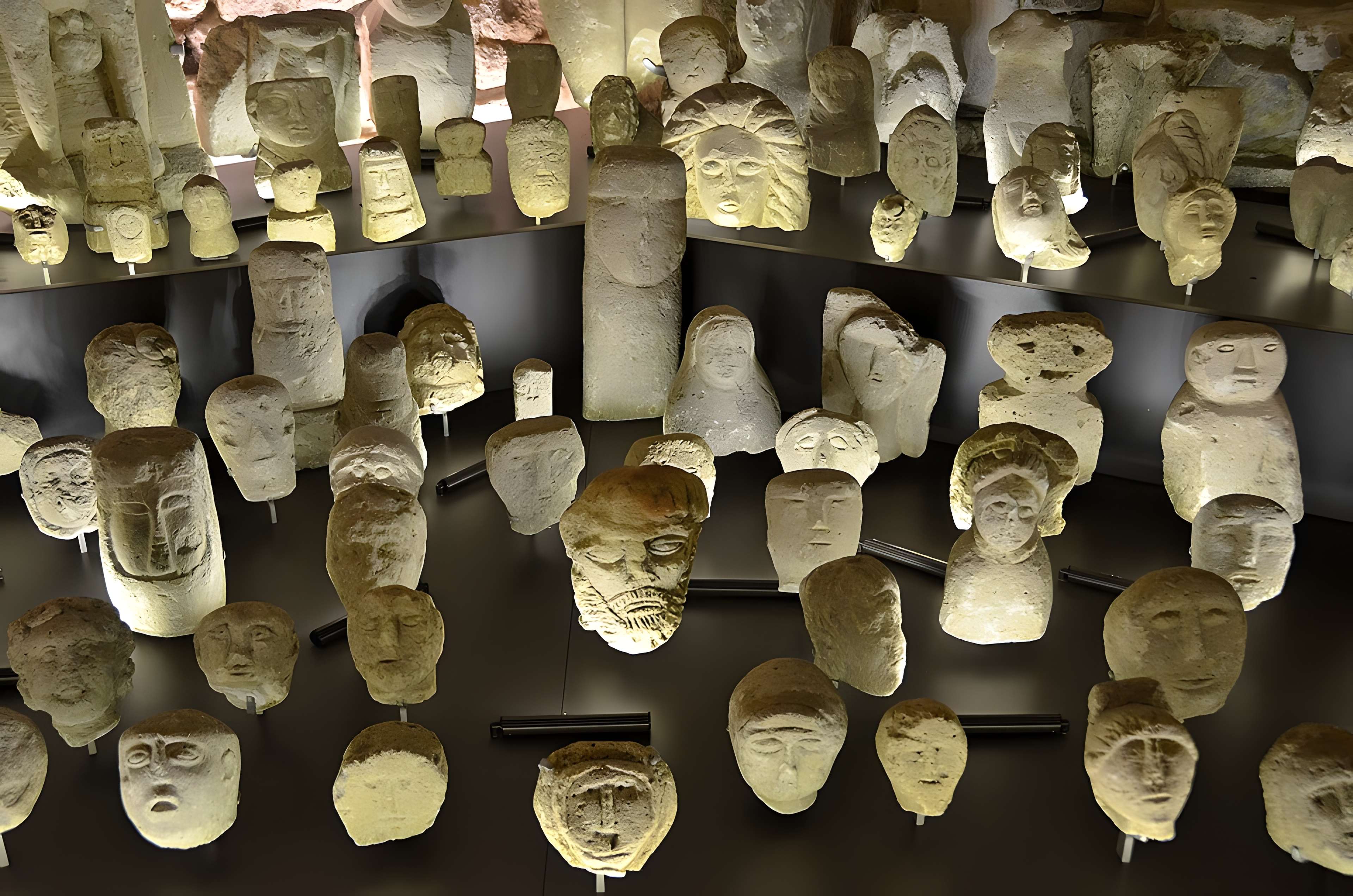 Temple gallo-romain de la forêt d'Halatte à Ognon