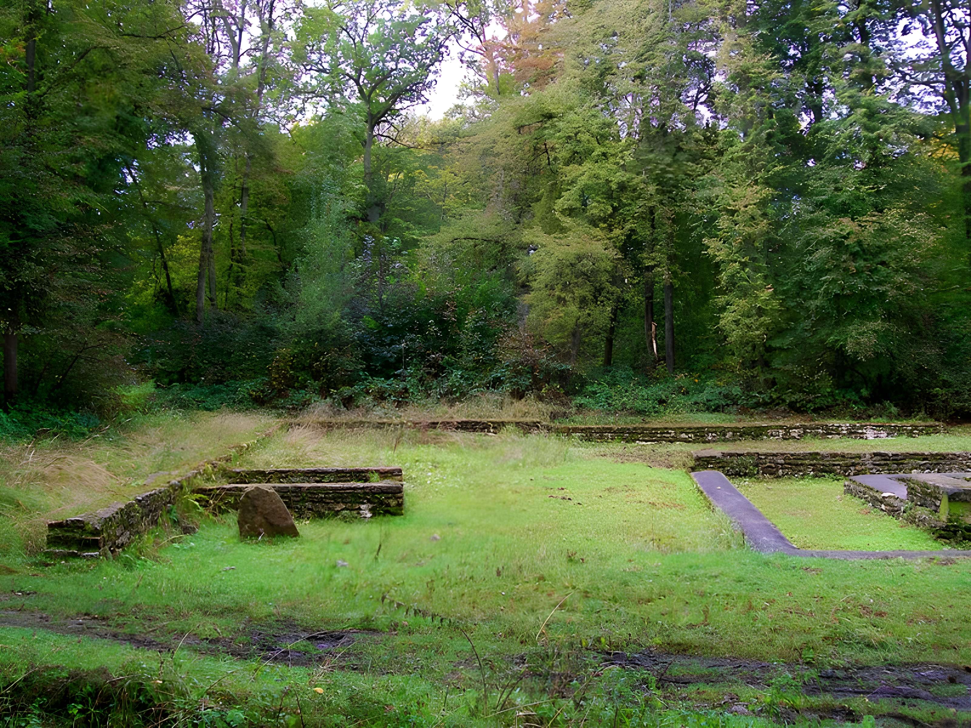 Temple gallo-romain de la forêt d'Halatte à Ognon