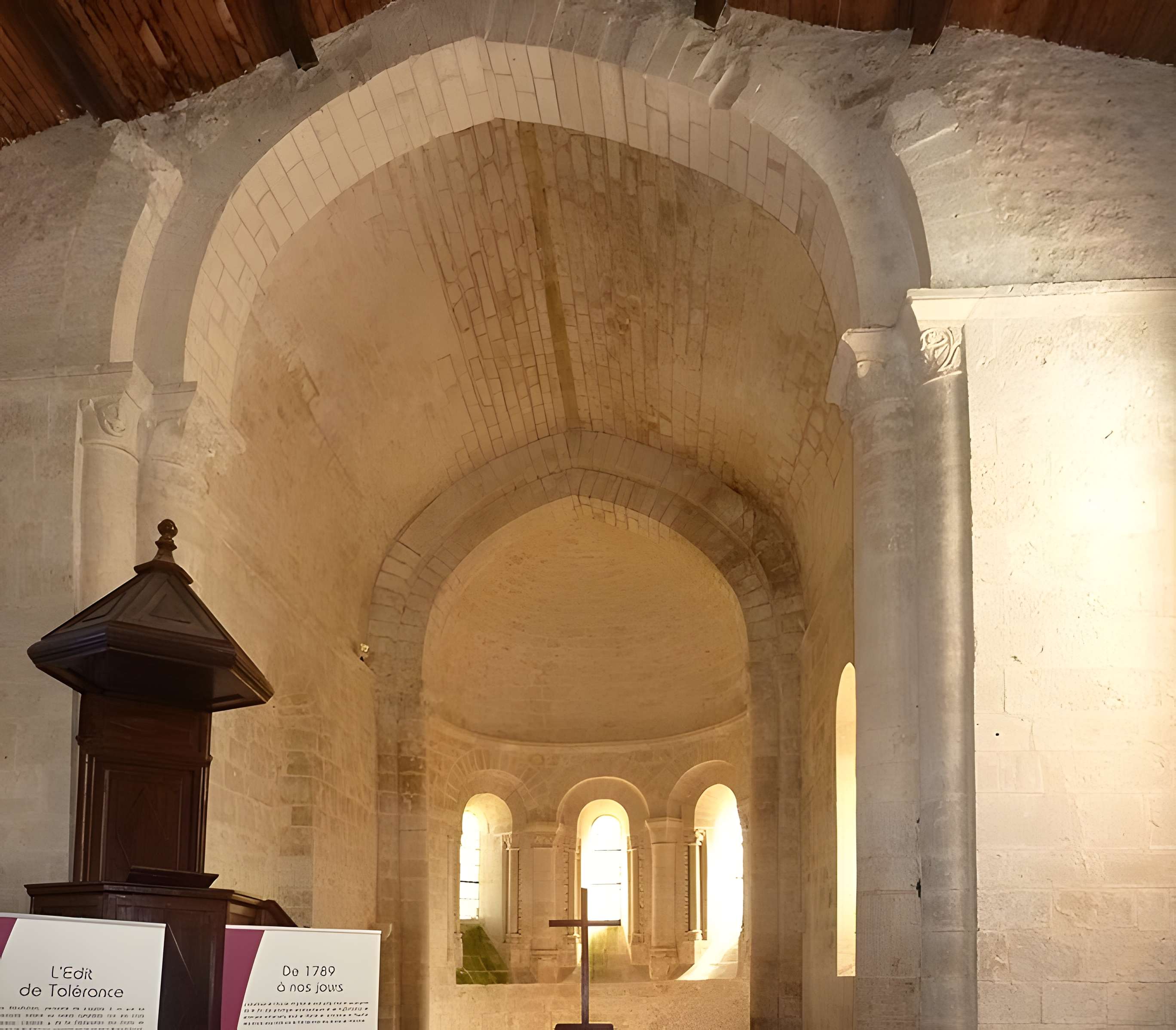 Ancienne église, Temple protestant