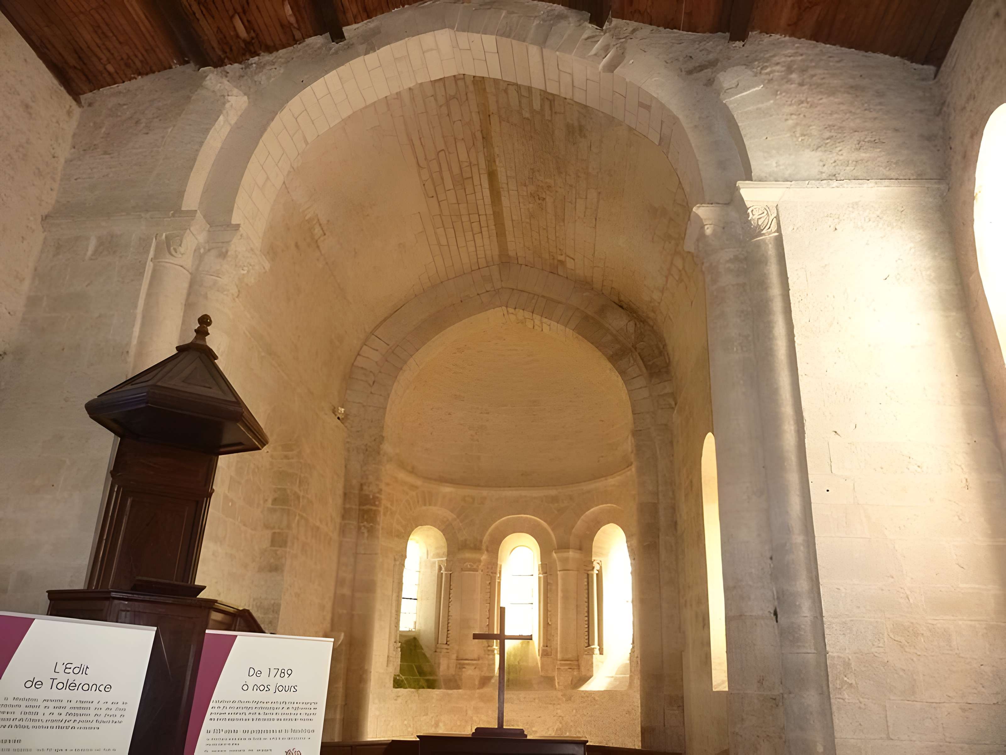 Ancienne église, Temple protestant