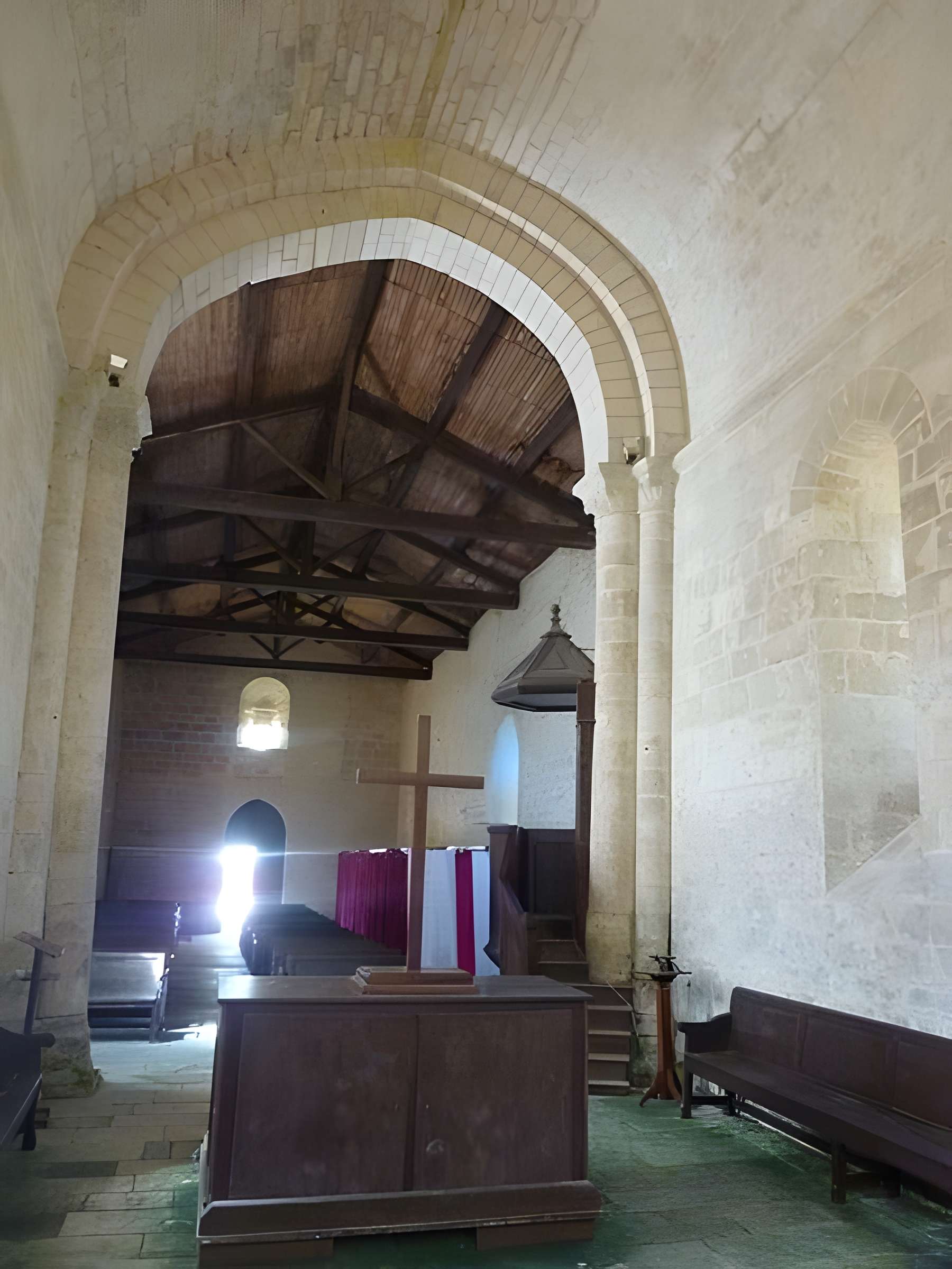 Ancienne église, Temple protestant